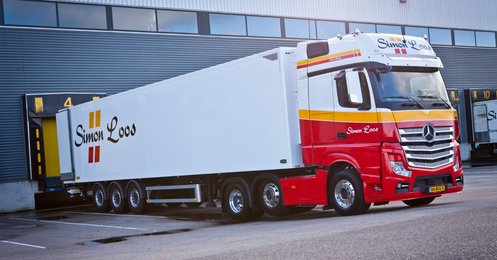 Simon Loos truck with Centric WMS
